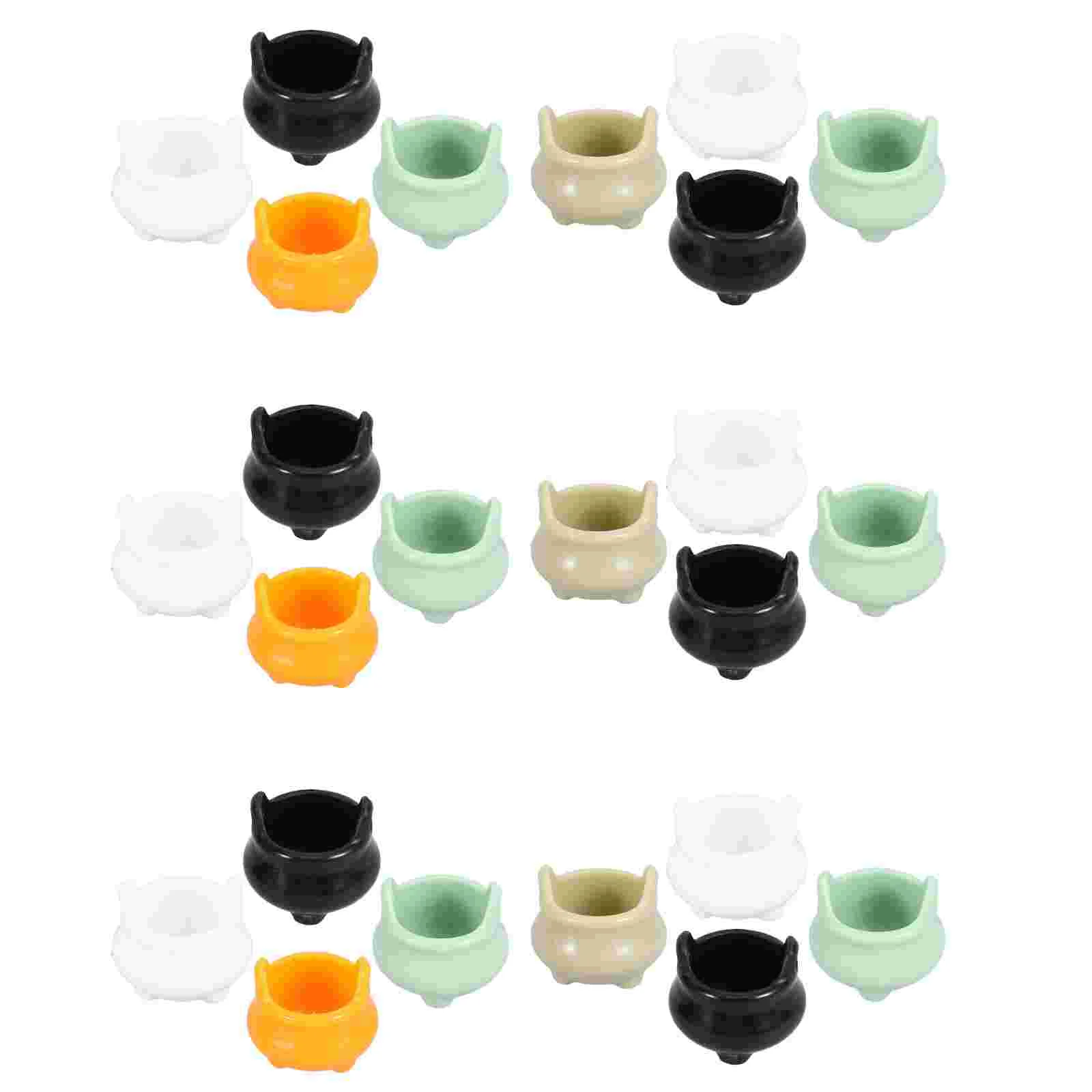 20 шт. украшения для котла ведьмы на Хэллоуин миниатюрные горшки вечерние