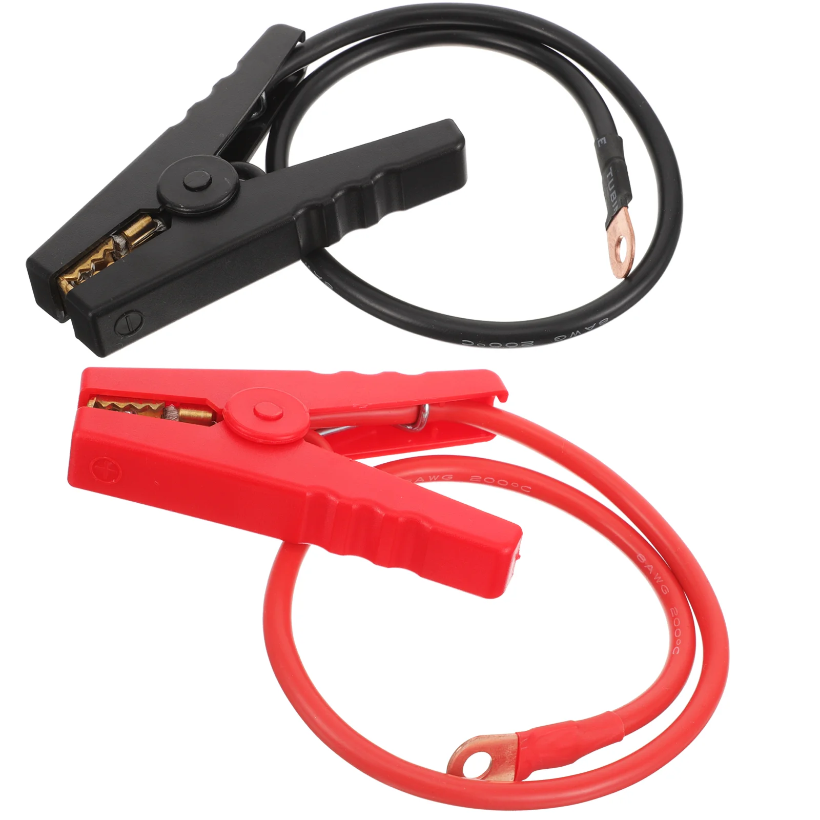 

2pcs Electric Fence Jump Connect Wire Fencing System Electric Fence Jump Cables with Clips