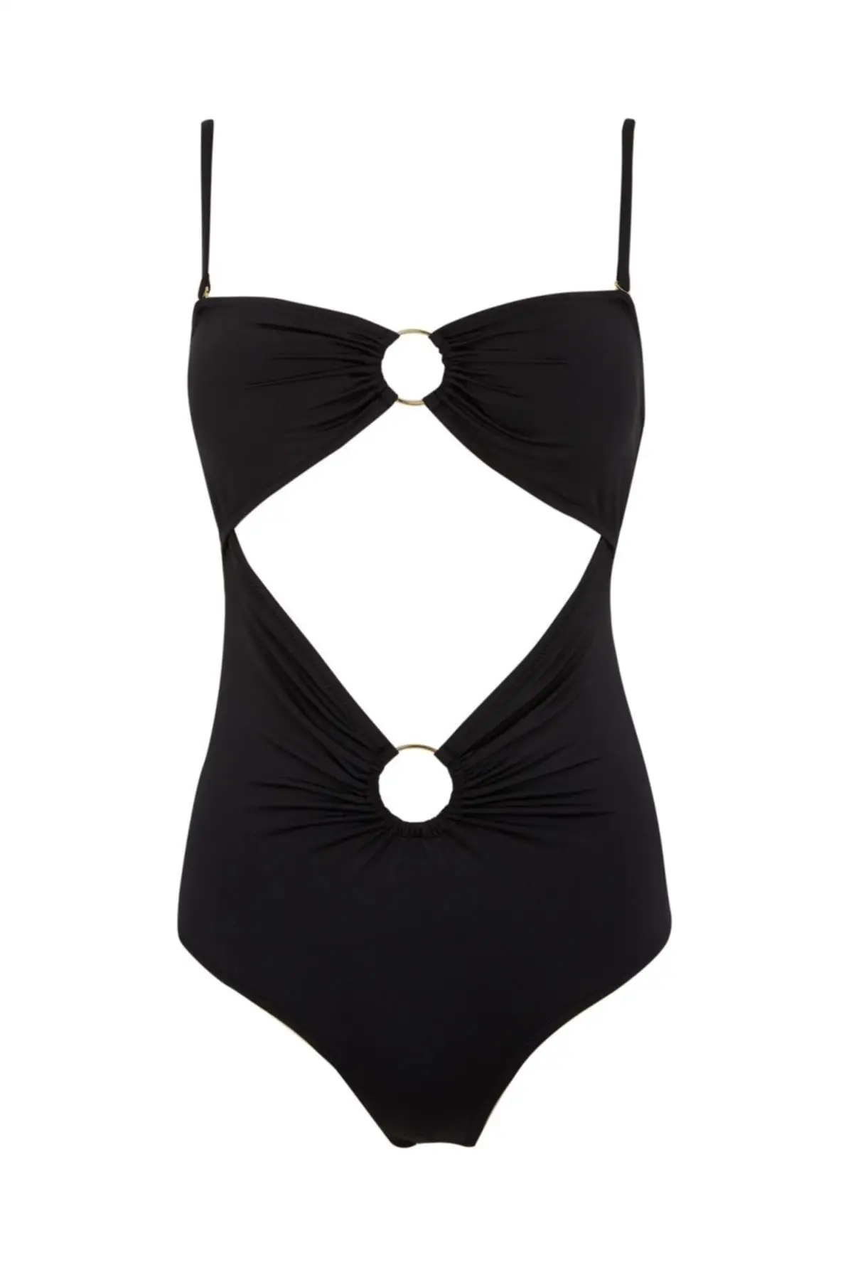 

Women's Swimsuit Fall In Love Regular Fit Ring Detailed One Piece Swimwear Female Push Up Suit Monokini Brazilian Swimming Suits