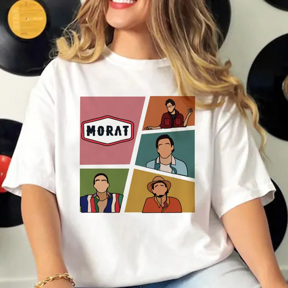 Футболка Morat Женская топ для отдыха манга дизайнерская аниме одежда