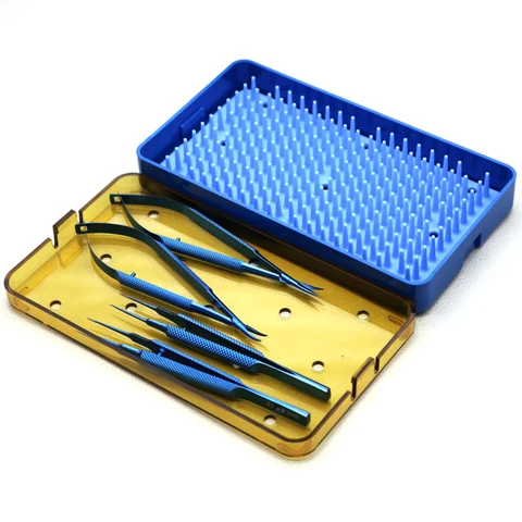 Микрохирургический набор инструментов из титана