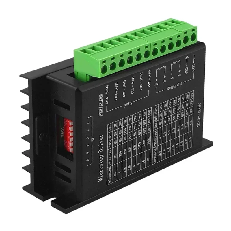 TB6600 Драйвер шагового двигателя Nema 23 34 42/57/86 Nema17 32 сегмента А 42 В постоянного тока