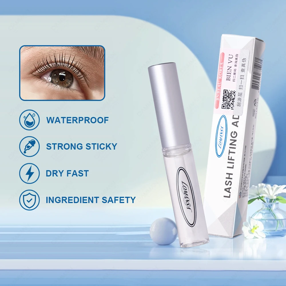 20 бутылочек Lomansa клей для подъема ресниц корейский оригинальный долговечный