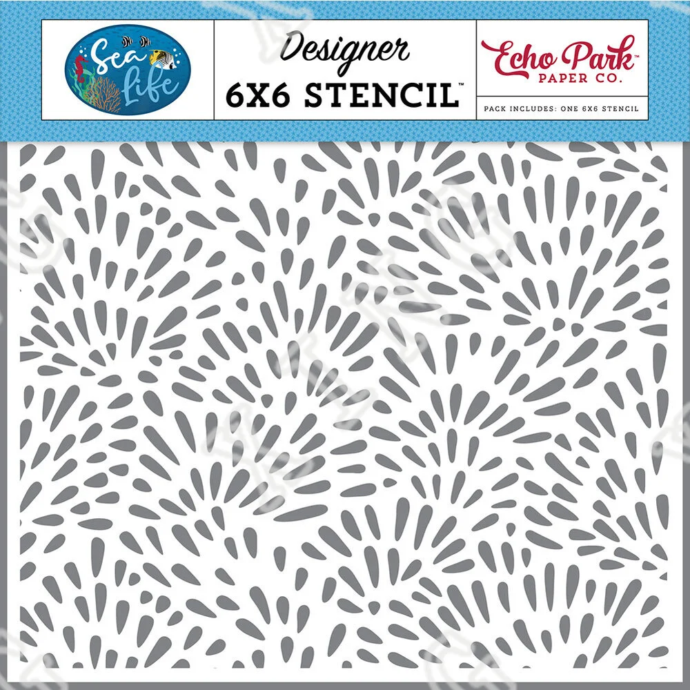 

2022 New Coral Reef Layering Stencil for Diy Scrapbook Diary Photo Album Craft Paper Card Making Embossing Template Decorations