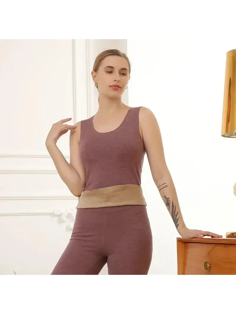 Новый спортивный облегающий костюм для фитнеса с длинными рукавами зимний