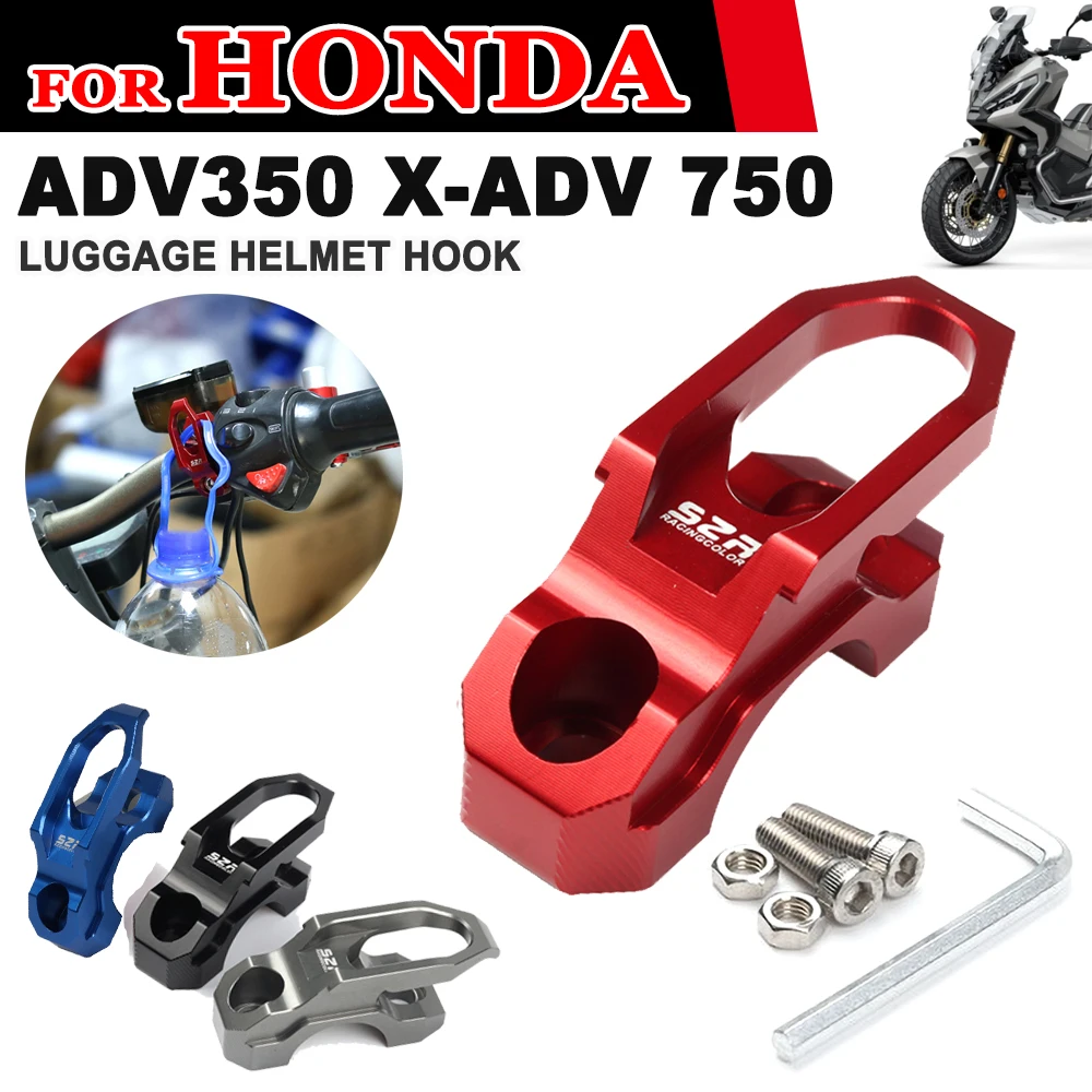 

Настенный держатель для шлема для HONDA X-ADV750 X-adv Xadv 750 ADV350 ADV 350 2022 2023 аксессуары для мотоциклов вешалка для чемоданов и сумок
