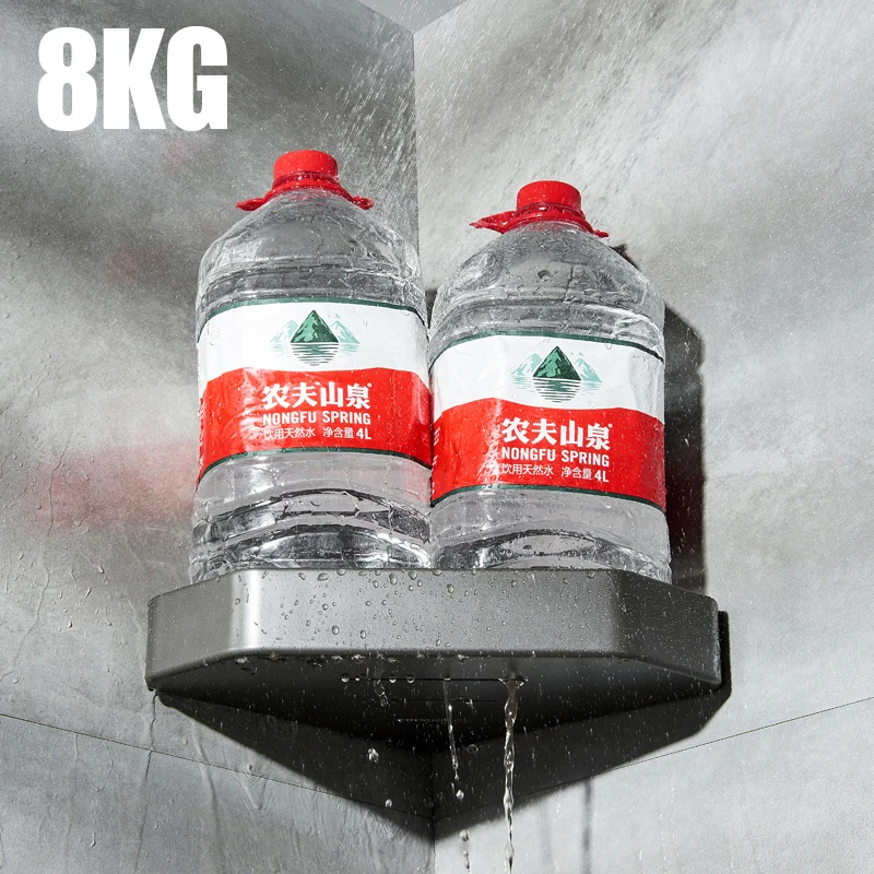 Настенная угловая полка для душа Fypo