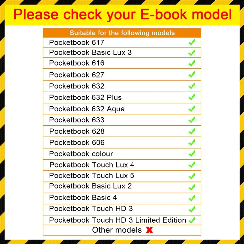 Тканевый чехол для карманной книги Pocketbook 632 616 606 628 Touch HD3 электронной 633 627 Lux 4 5