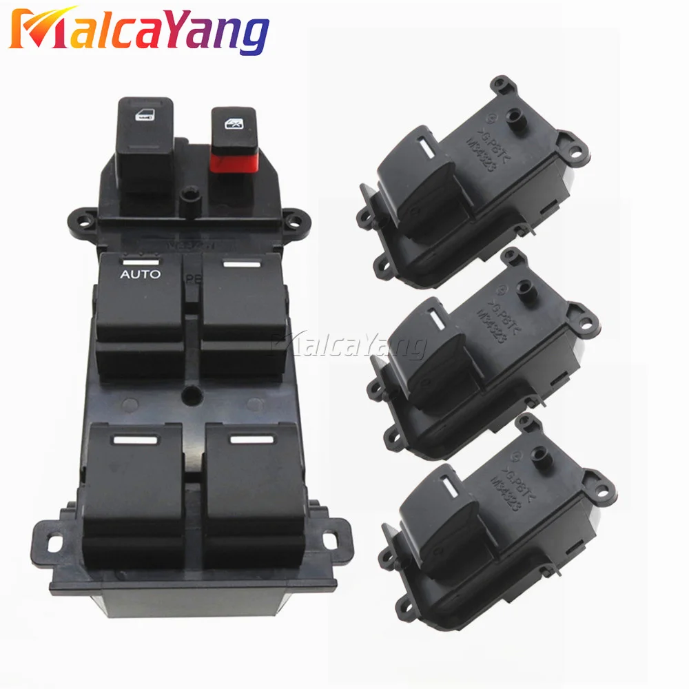 

For Honda CR-V CRV 2007-2011 NEW Electric Power Master Window Lifter Control Switch Button Panel OEM:35750-SWA-W01 35750-SWA-K01