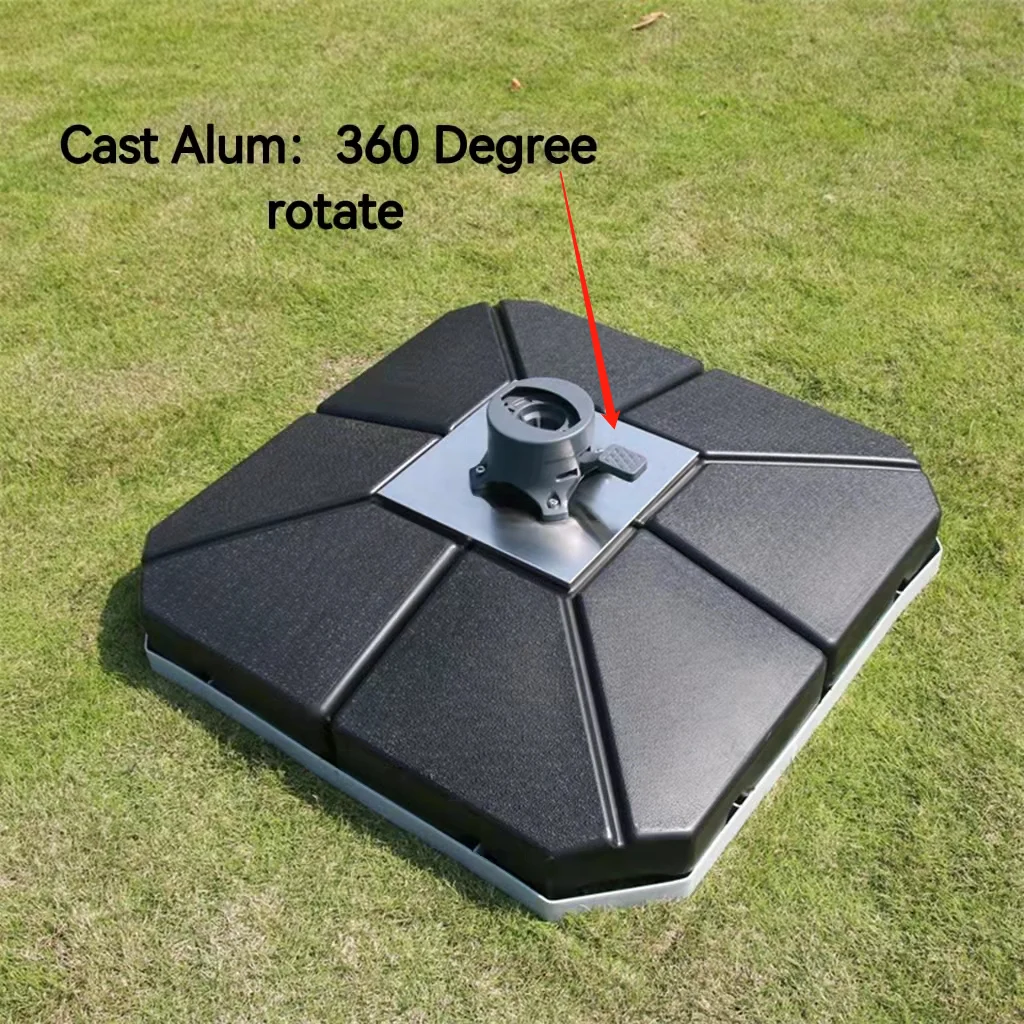 Новый дизайн уличный солнечный светодиодный светильник патио роман зонтик