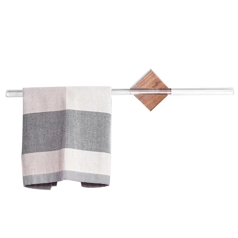 

Towel Bar For Bathroom Towel Holder For Bathroom Wall No Punching Wall Hanging Rack For Kitchen Bathroom Towels Bathrobe