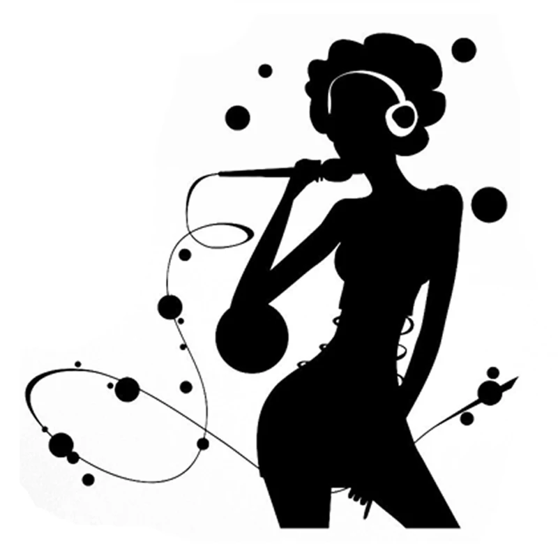 

Popular Music Singer Sexy Fashion Car Sticker Bumper Windshield Auto Decal Motorcycle Laptop Decoration Exquisite Waterproof M33