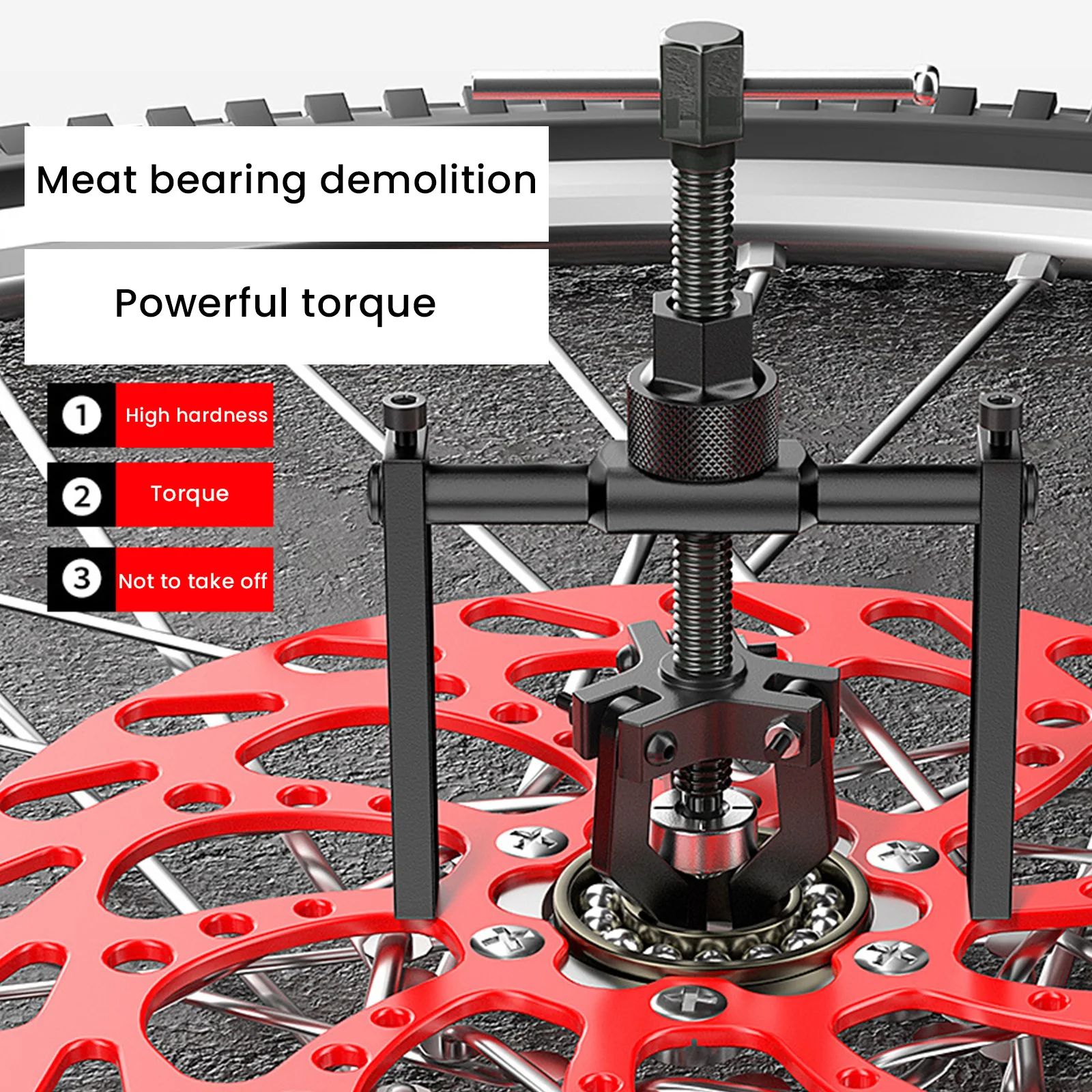 Автомобильный 3-контактный инструмент для разветвления внутренних подшипников