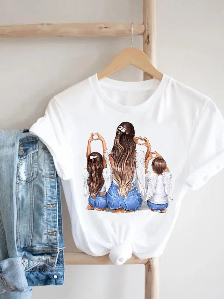 

Tee Casual Mom Trend Mother 90s Cute Summer Pretty Women Clothing Print Tshirt Nice Top Short Sleeve Fashion Graphic T-shirt