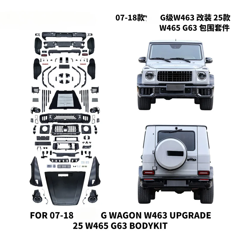 Фото Для Mercedes-Benz G-класса W463 07-18: обновление до кузовного обвеса модели W465 G63. №1