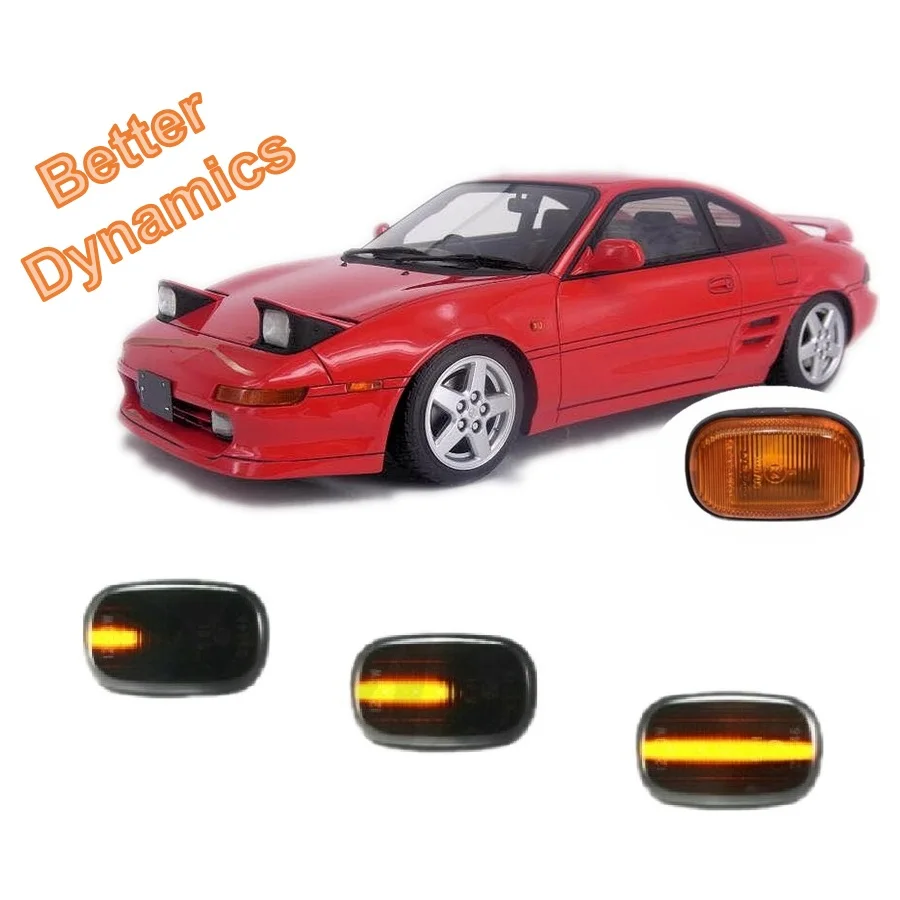 Для Toyota MR2 SW20 1989 1990 1991 1992 1993 1994 1995 1996 1997 1998 1999 последовательный светодиодный