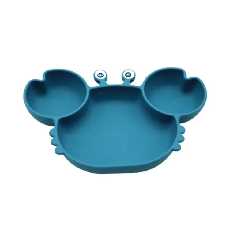 

Children's silica gel tableware dividing plate