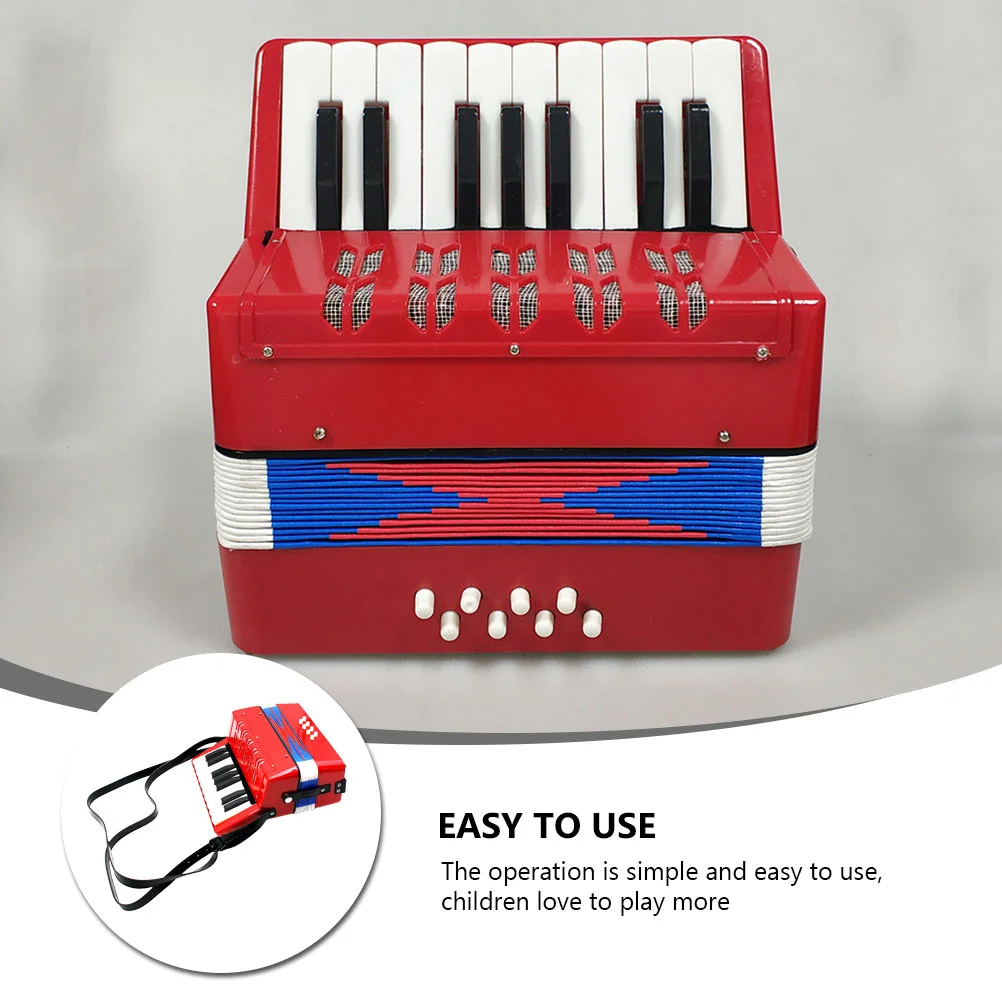 Accordion Kids Musical Toy Beginner Instrument Children Instruments Toys Educational Keyboard Piano Early Plaything Lovely enlarge