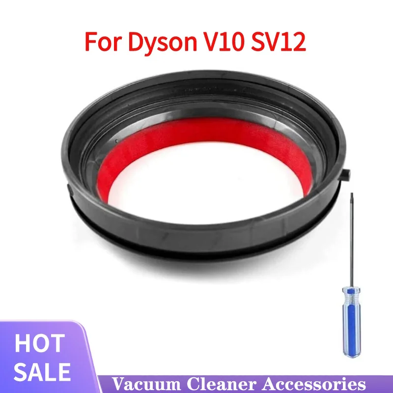 

Пылесборник для пылесоса Dyson V10 SV12, верхний фильтр, уплотнительное кольцо, Сменные аксессуары для фильтров