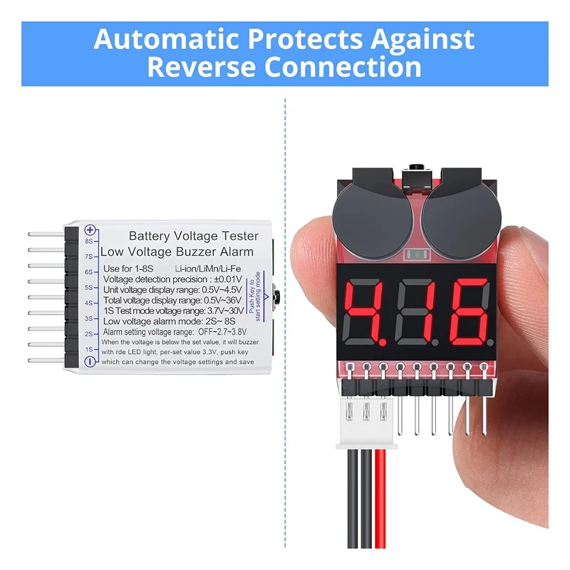 Комплект тестеров для измерения напряжения литий-полимерных аккумуляторов 2 в 1 5