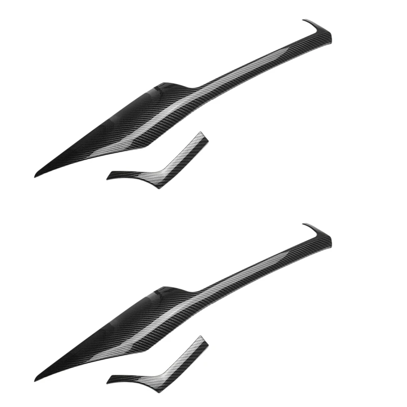 

4X внутренняя отделка из углеродного волокна ABS Центральная панель управления для BMW F30 F34 F32 F33 F36 2013-2018