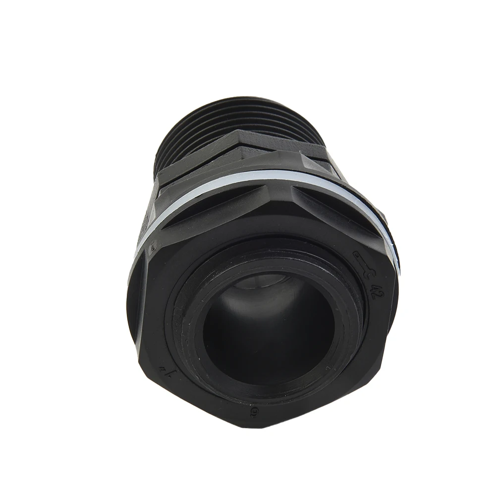 

3/4Inch 1Inch 2 Inch PP Tank Bushing Threaded Fitting Flange Connection External Thread IBC Rain Barrel Liner Water Tank