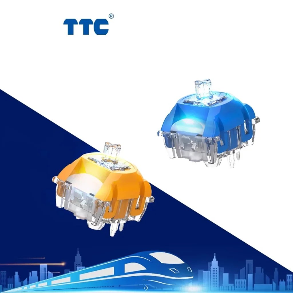 Переключатели TTC Neptune Venus, 5-контактный линейный переключатель, аксессуары для механической клавиатуры, RGB-прожектор, длинная дорожка, супер плавная стабилизация (art.: 3920ccfb896cd) - 3920ccfb896cd