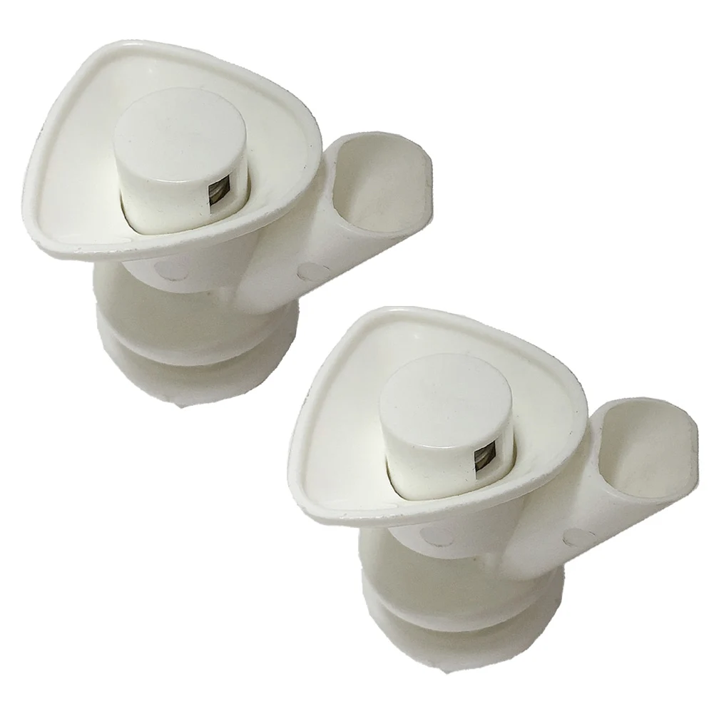 

Durable Spigot Button Type Spouts Push Button Spigots Spout White Faucet Food Grade Plastic Picnic Drinks Tank