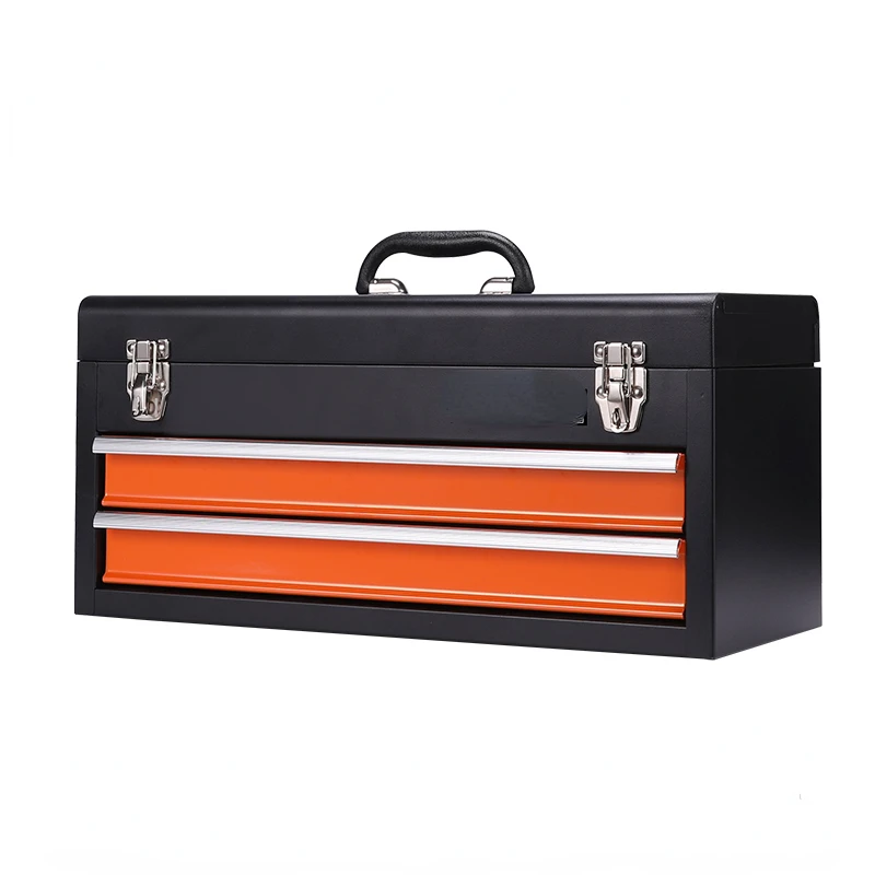

Multi-Layer Hardware Toolbox Large Portable Multi-Function Repair Tool Box Portable Tin Trunk