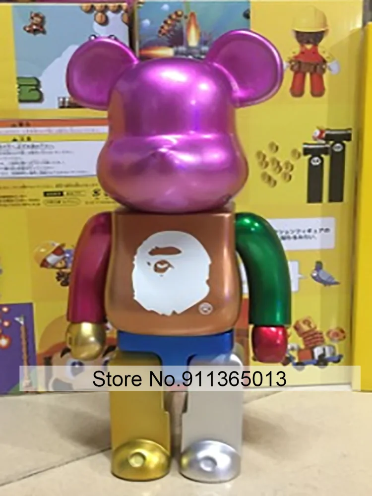 

Bearbricklys 70cm 1000% Bear&bricklys Toy Blocks Bear Toy Action Toy Figures Garage Kits Dolls Kids Toys