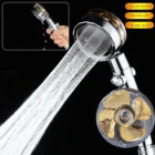 Насадка для душа, вращающаяся на 360 градусов, с небольшим вентилятором, 5 шт.