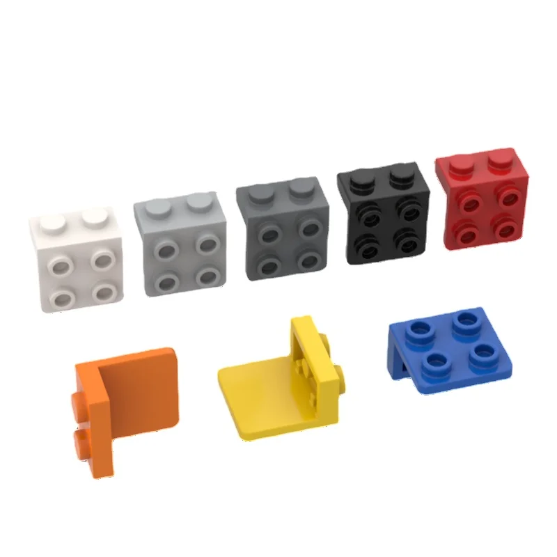 

10PCS Assembles Particles 21712 44728 1x2-2x2 Studs Mini Bricks Building Blocks DIY Replaceable Parts Toys For Children Gifts