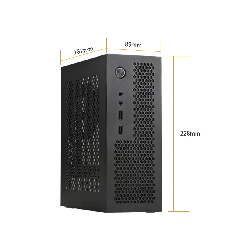 Настольный HTPC Rgeek A09 Mini ITX компьютер семейная материнская плата маленький 1U/гибкий