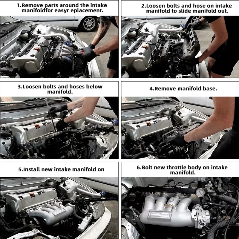 Высококачественный индивидуальный алюминиевый впускной коллектор для Honda K Series