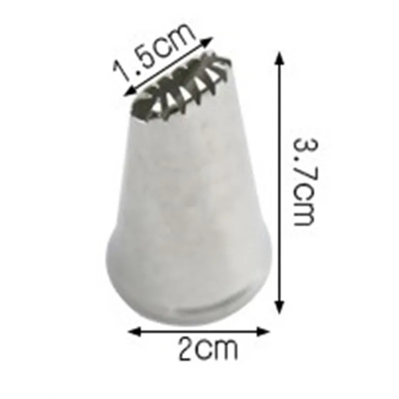 

Насадки для глазирования тортов из нержавеющей стали