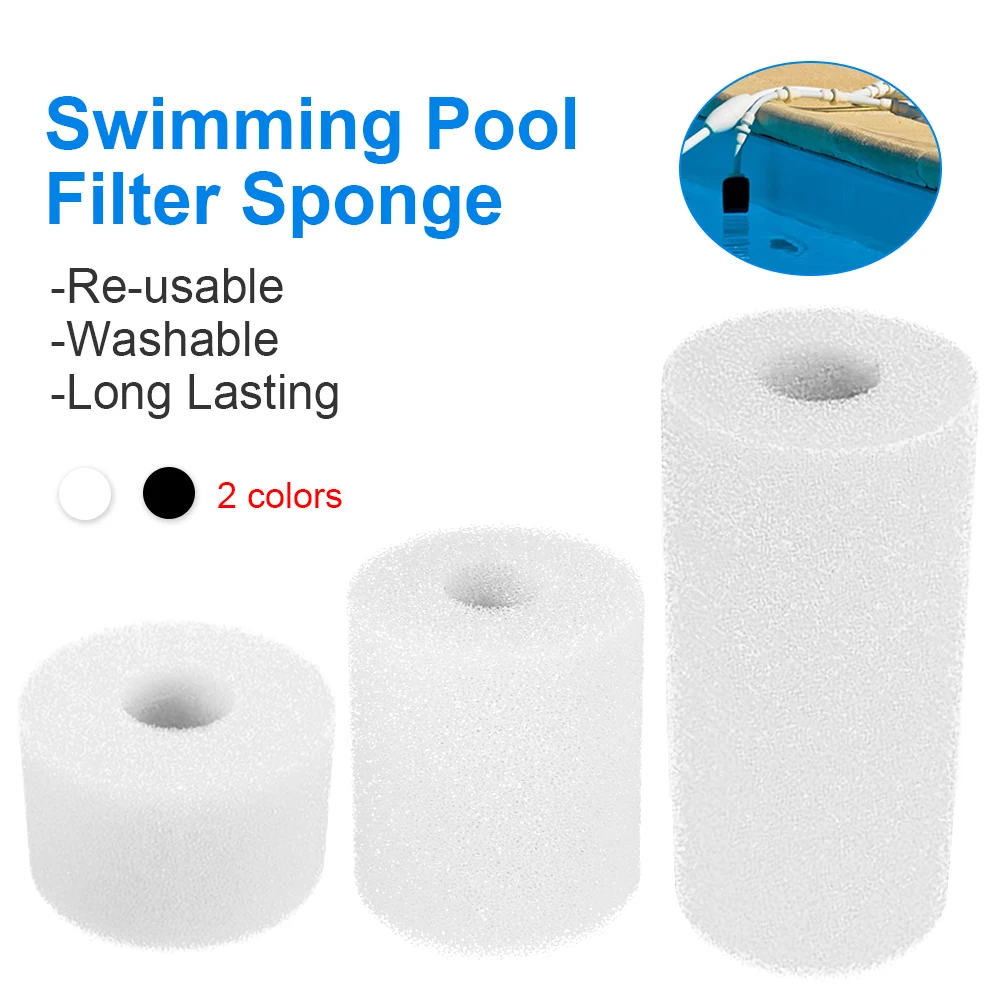 1 шт. многоразовая моющаяся губка для фильтра пены бассейна Intex S1 |