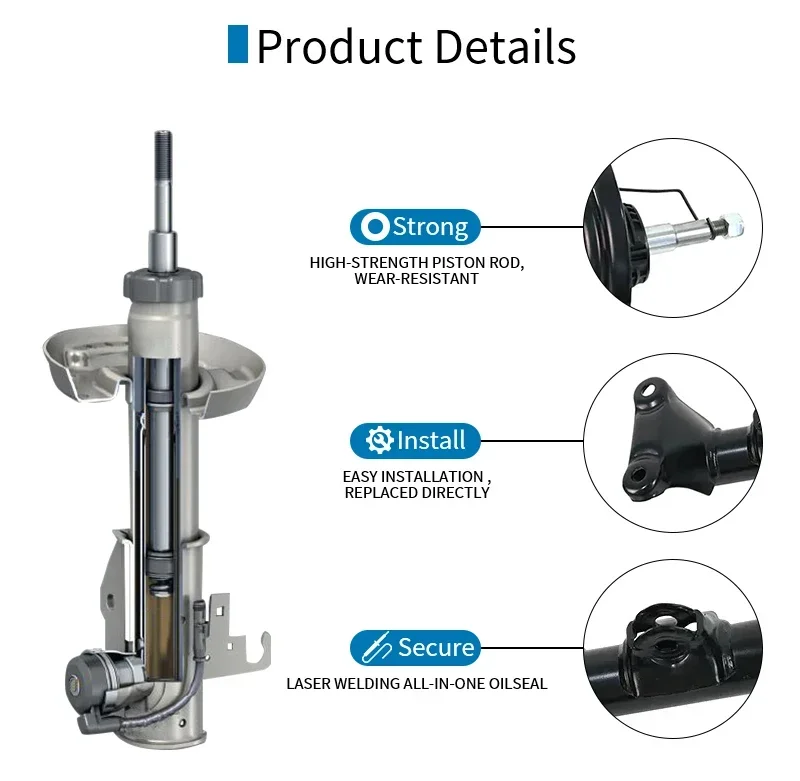 Комплект автомобильных амортизаторов для Mercedes Benz W212 W220 W222 W202 W203 W204 W124 W210 W221 W164