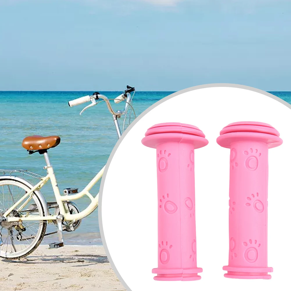 

Bike Bicycle Handle Rubber Bar Grips Tricycle Scooter Handlebar For Kids MTB Mountain Bike Bicycle Accessories