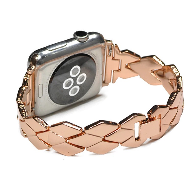 

Metal Link Bracelet for Apple Watch Band 40mm 44mm 41mm 45mm iWatch Series Ultra 49mm 8 7 SE 6 5 4 3 2 1 38mm 42mm Woman Strap