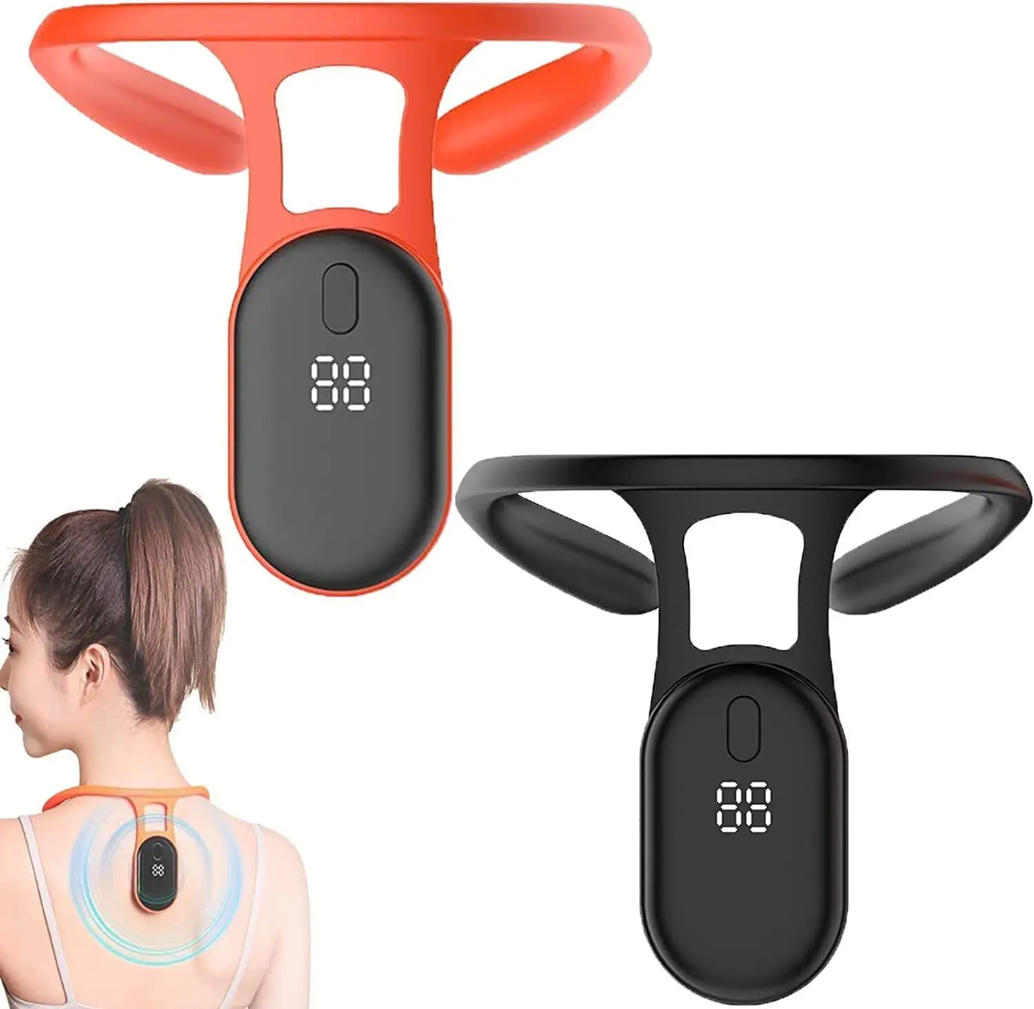 

1pcs Mericle Ultrasonic Portable Lymphatic Soothing Body Shaping Neck Instrument, Portable Massager for Men and Women A82697
