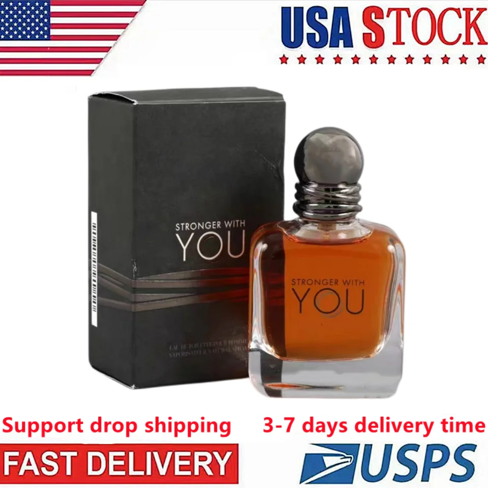 

Hot Brand Men Cologne Stronger with You Good Smelling Body Spray Perfume for Men Parfum Pour Homme