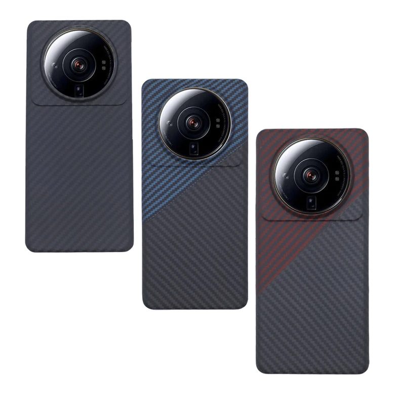 Kup Pokrowiec Na Xiaomi Mi 12S Ultra Ultracienki Z Włókna Węglowego Aramidowe Przeciwwybuchowe Etui Na Telefony Komórkowe Pokrowce Ochronne
