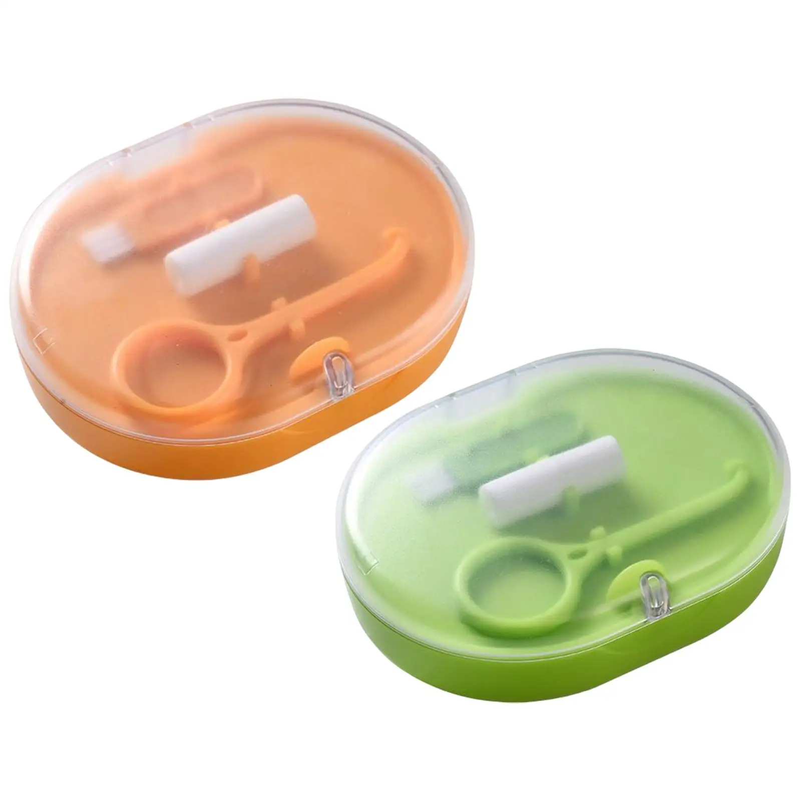 

Portable Retainer Case Mouth Guard Aligners Storage Boxes for Office