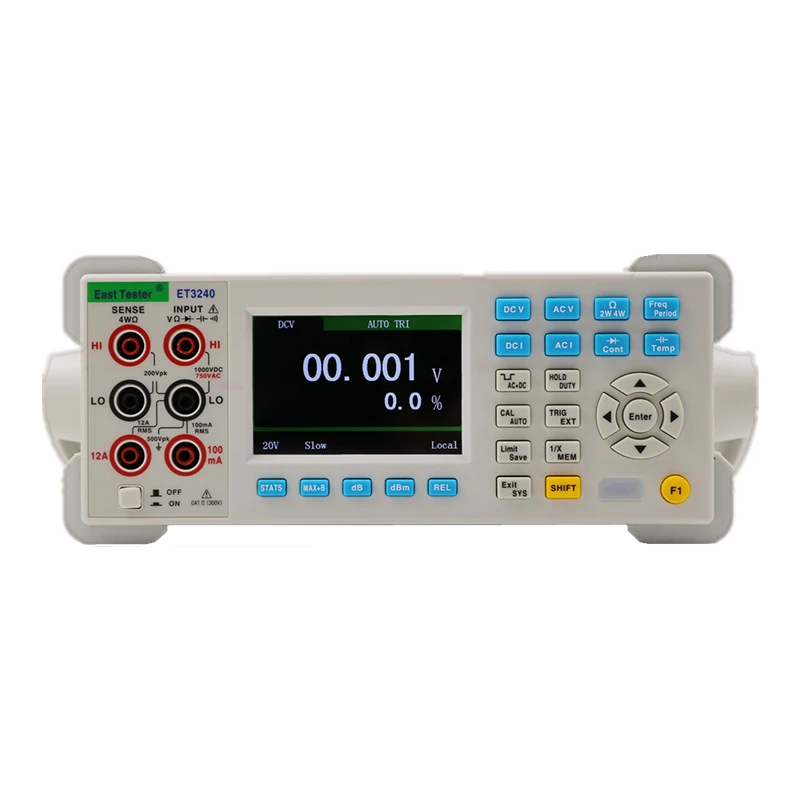 

East Tester ET3240 Four And A Half Digital Multimeter 3.5 Inch TFT LCD Display High Precision Tester With USB Device