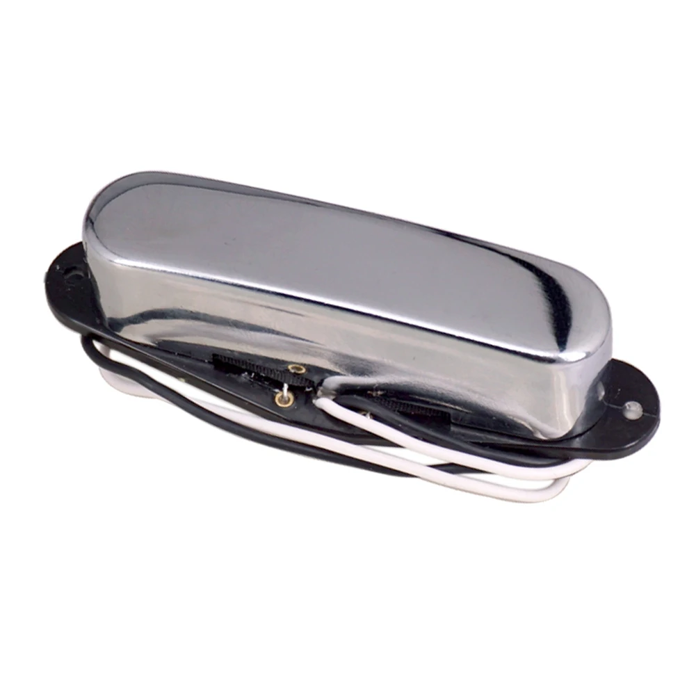 

Metal + ABS Chrome Gold Single Coil Guitar Neck Pickup For Tele Electric Guitar Guitars Parts Accessory Replacement
