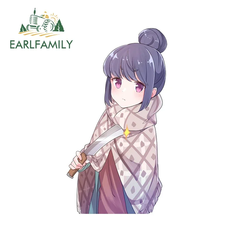 EARLFAMILY 13 см X 7 2 мультяшная Шима Рин водостойкая автомобильная наклейка