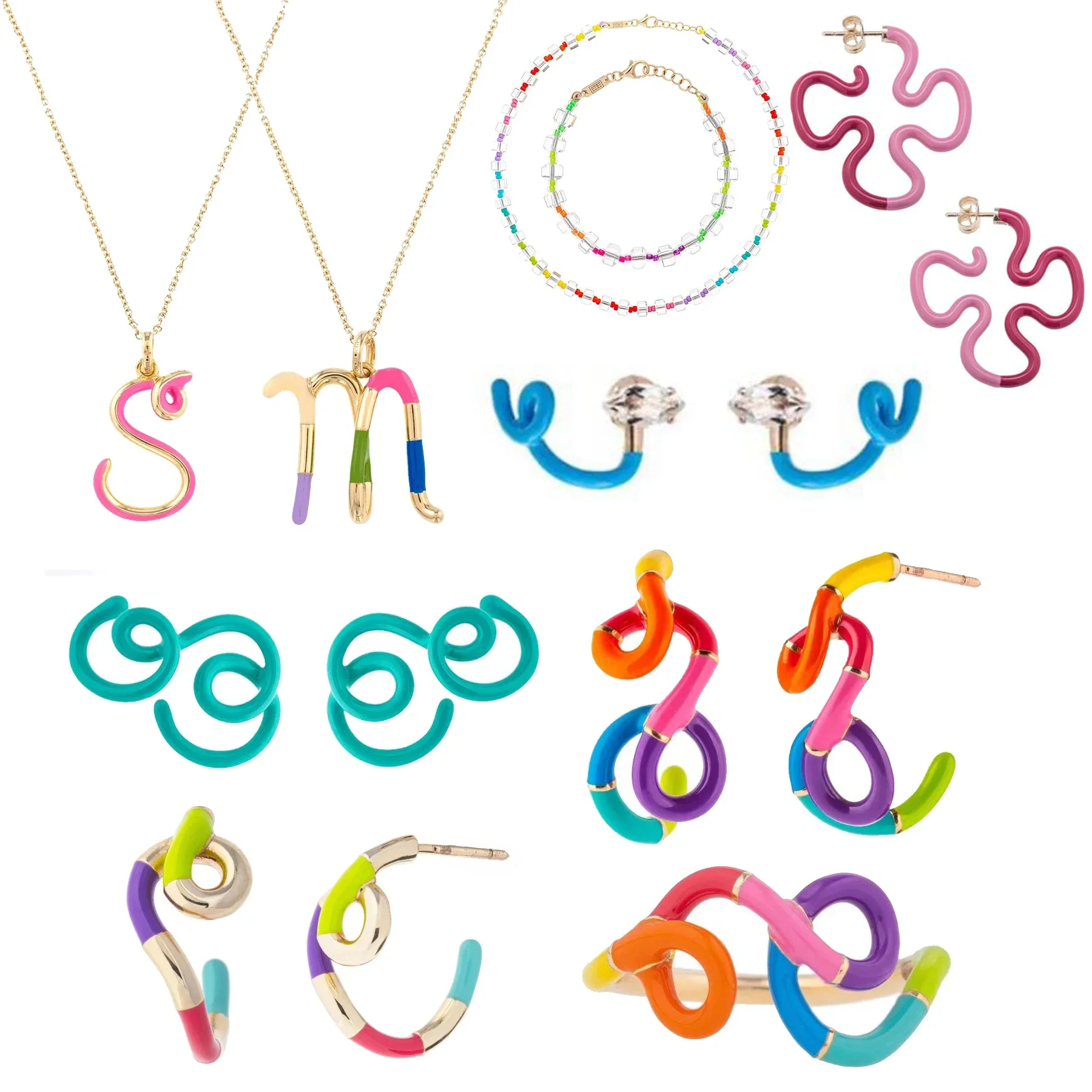 

Высококачественные Модные Цветные бриджи, M ожерелья подходят для приездных вечеринок, Женские Ювелирные подарки