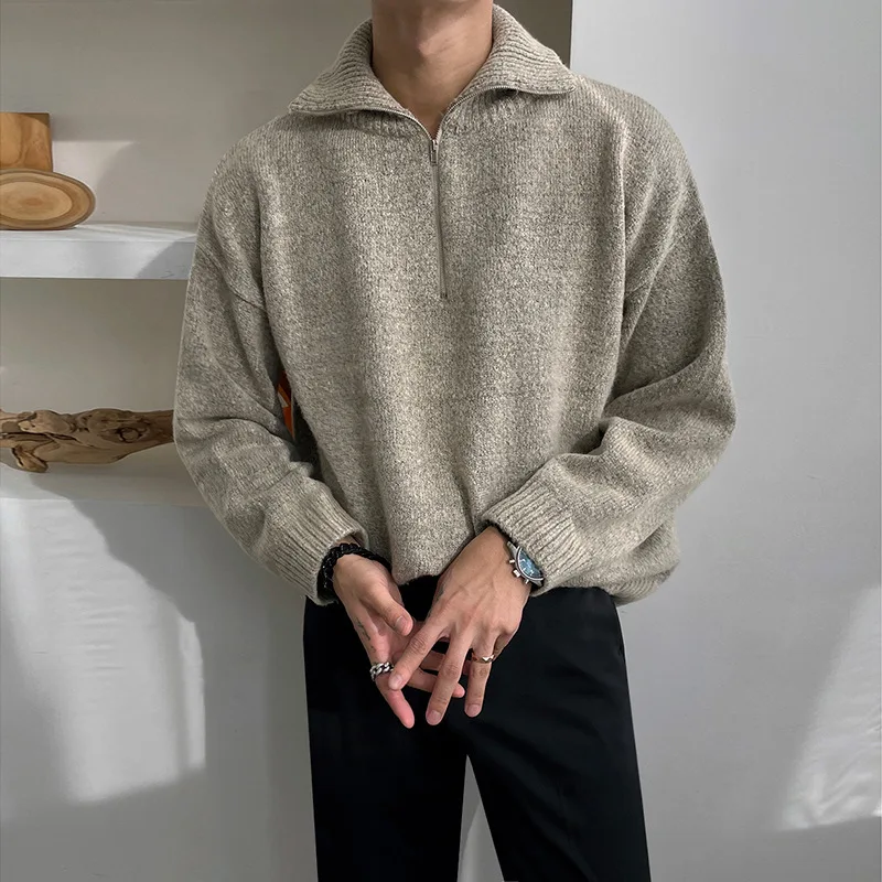 

2023 Spring New Light Luxury Fashion Knit Sweater Pullover Solid Color Fashion Boutique College Style Clothing Casual Clothing