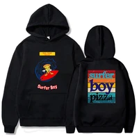 children sweatshirts surfer boy pizza hoodie boys long sleeve casual cozy tops harajuku unisex girl kawaii sudadera kids clothes