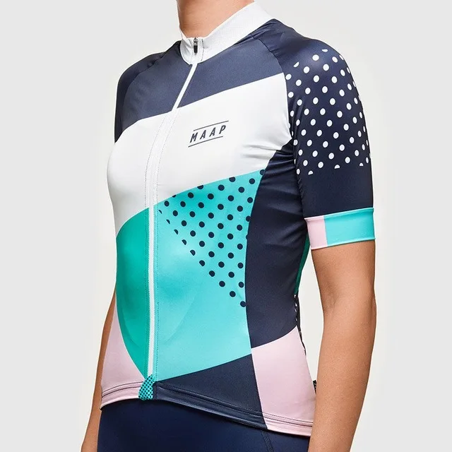 MAAP-Camiseta de manga corta de Ciclismo para mujer, ropa deportiva de carreras, MTB, RBX, Maillot de Ciclismo de verano